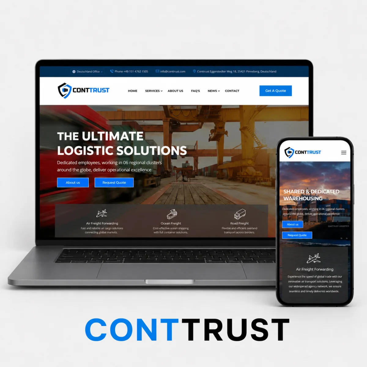 CONTTRUST web sitesi
