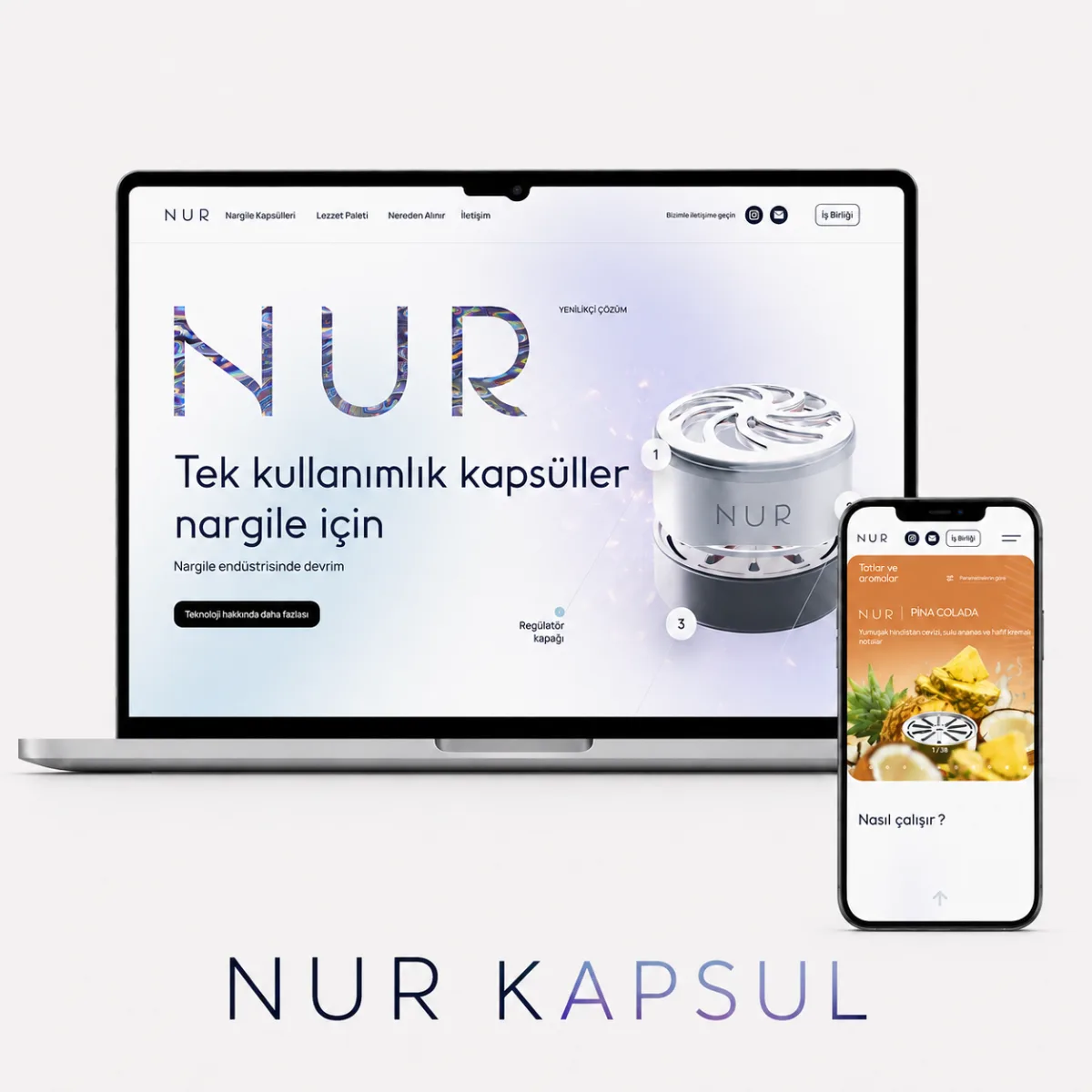 NUR KAPSÜL TÜRKİYE web sitesi